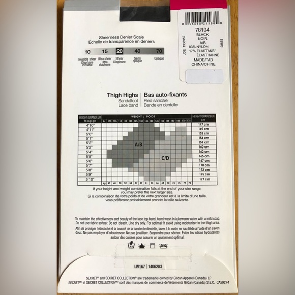 7 Pairs of Thigh high nylons / Stay Ups. Some are vintage. - Picture 6 of 12